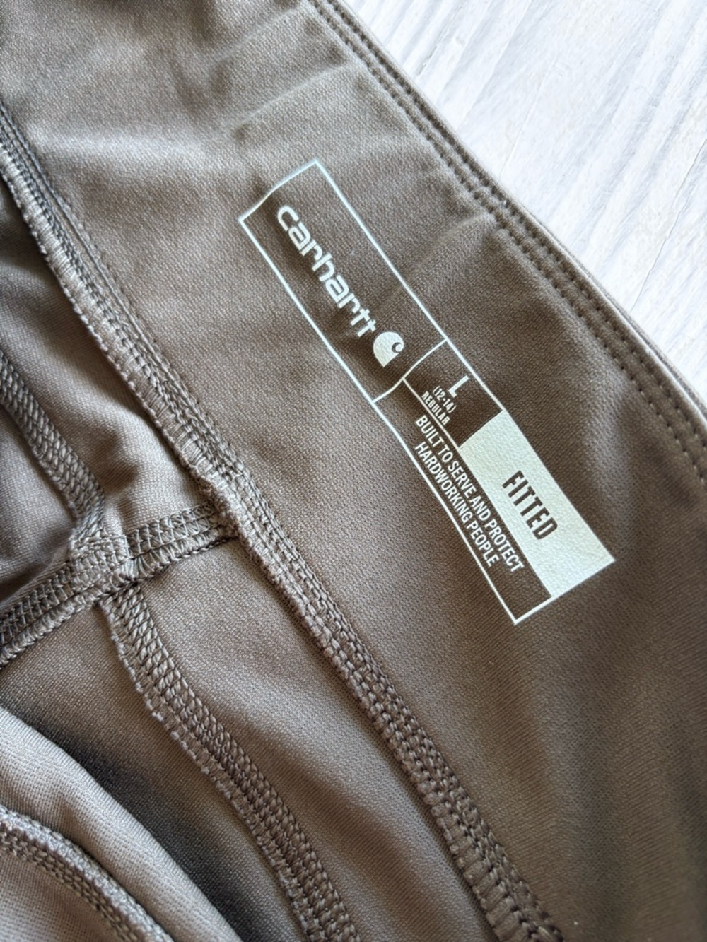 CARHARTT WOMEN'S FORCE LIGHTWEIGHT LEGGING Size Large - Picture 7 of 8